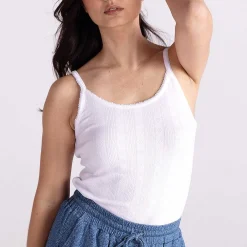 Posh Peanut Pointelle Women'S Cami Outlet