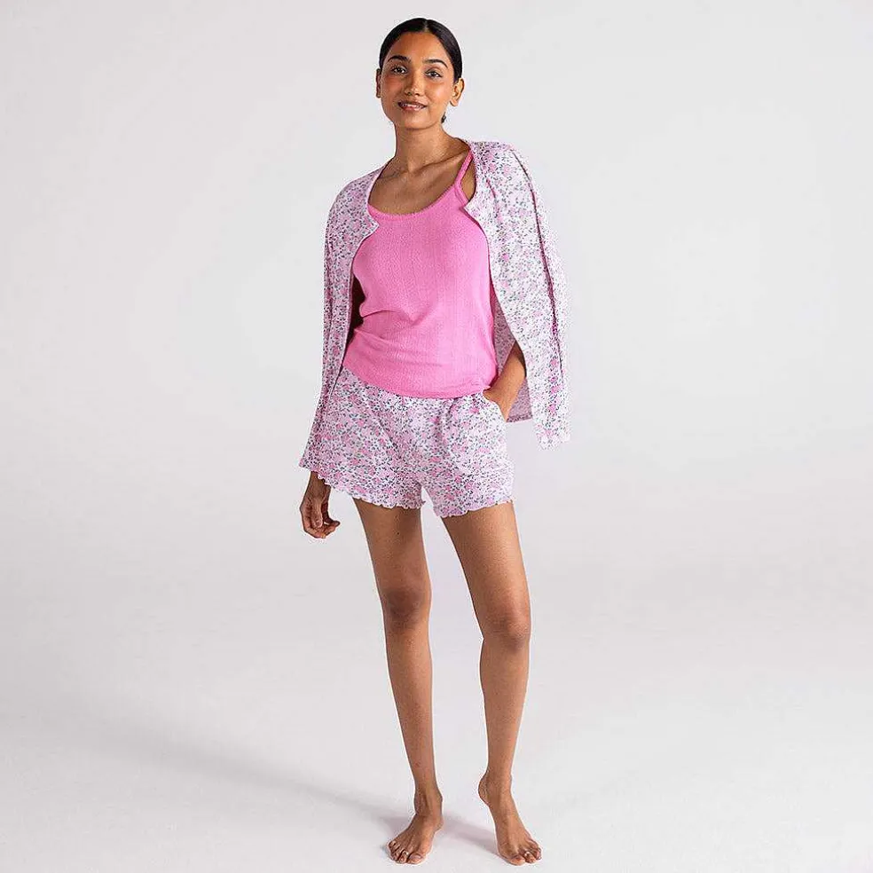 Posh Peanut Pointelle Women'S Cardigan Flash Sale