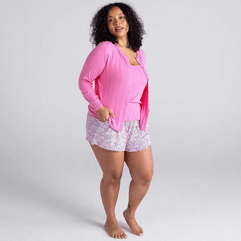Posh Peanut Pointelle Women'S Shorts Clearance
