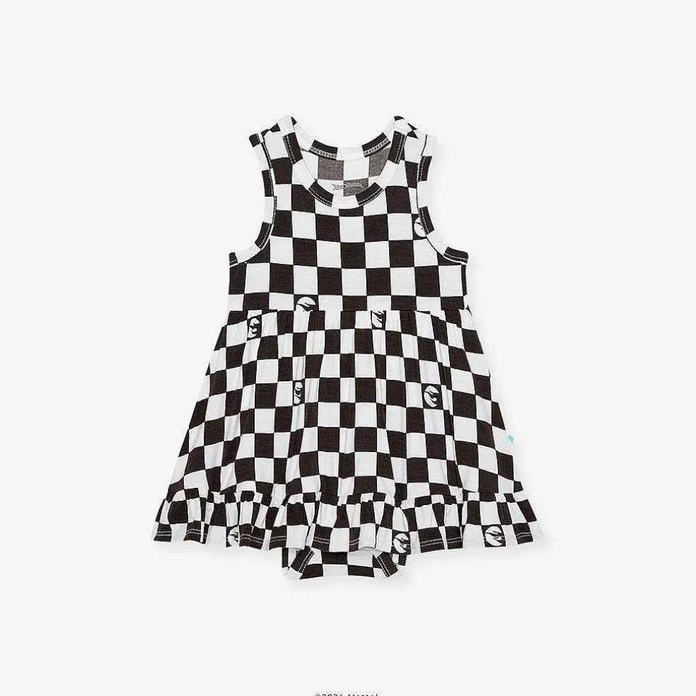 Posh Peanut Racerback Ruffled Bodysuit Dress Store