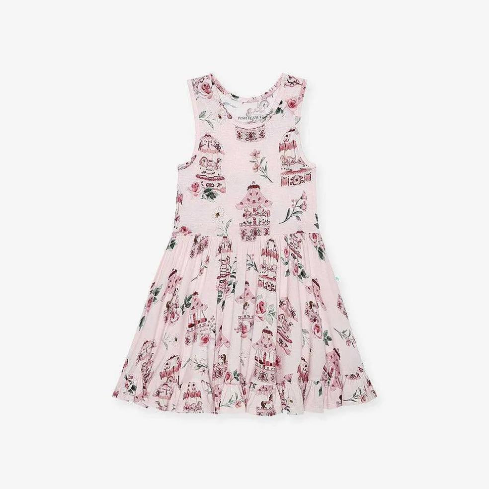 Posh Peanut Racerback Ruffled Twirl Dress Sale