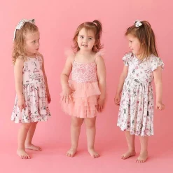 Posh Peanut Racerback Ruffled Twirl Dress Sale