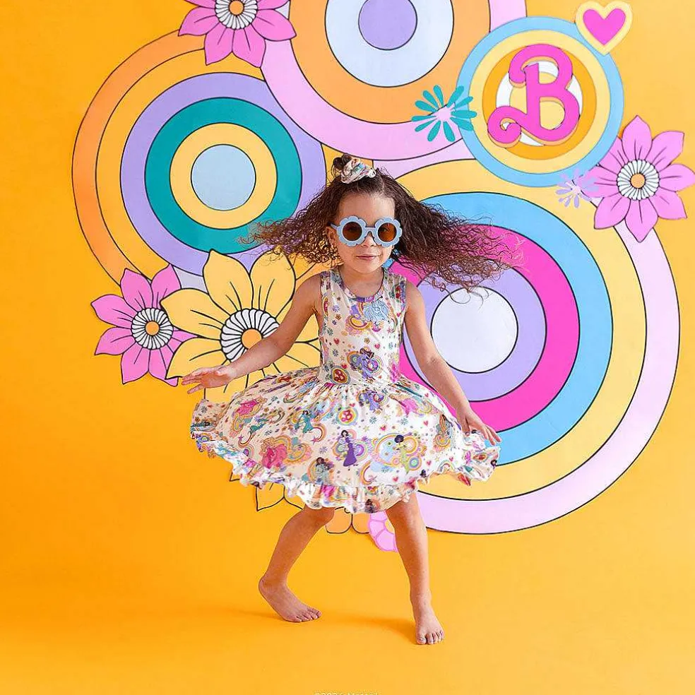Posh Peanut Racerback Ruffled Twirl Dress Store