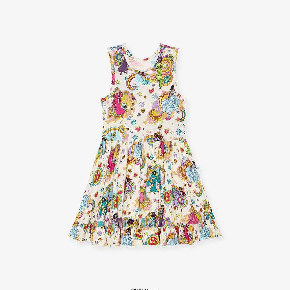 Posh Peanut Racerback Ruffled Twirl Dress Store