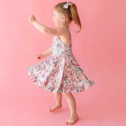 Posh Peanut Racerback Ruffled Twirl Dress Fashion
