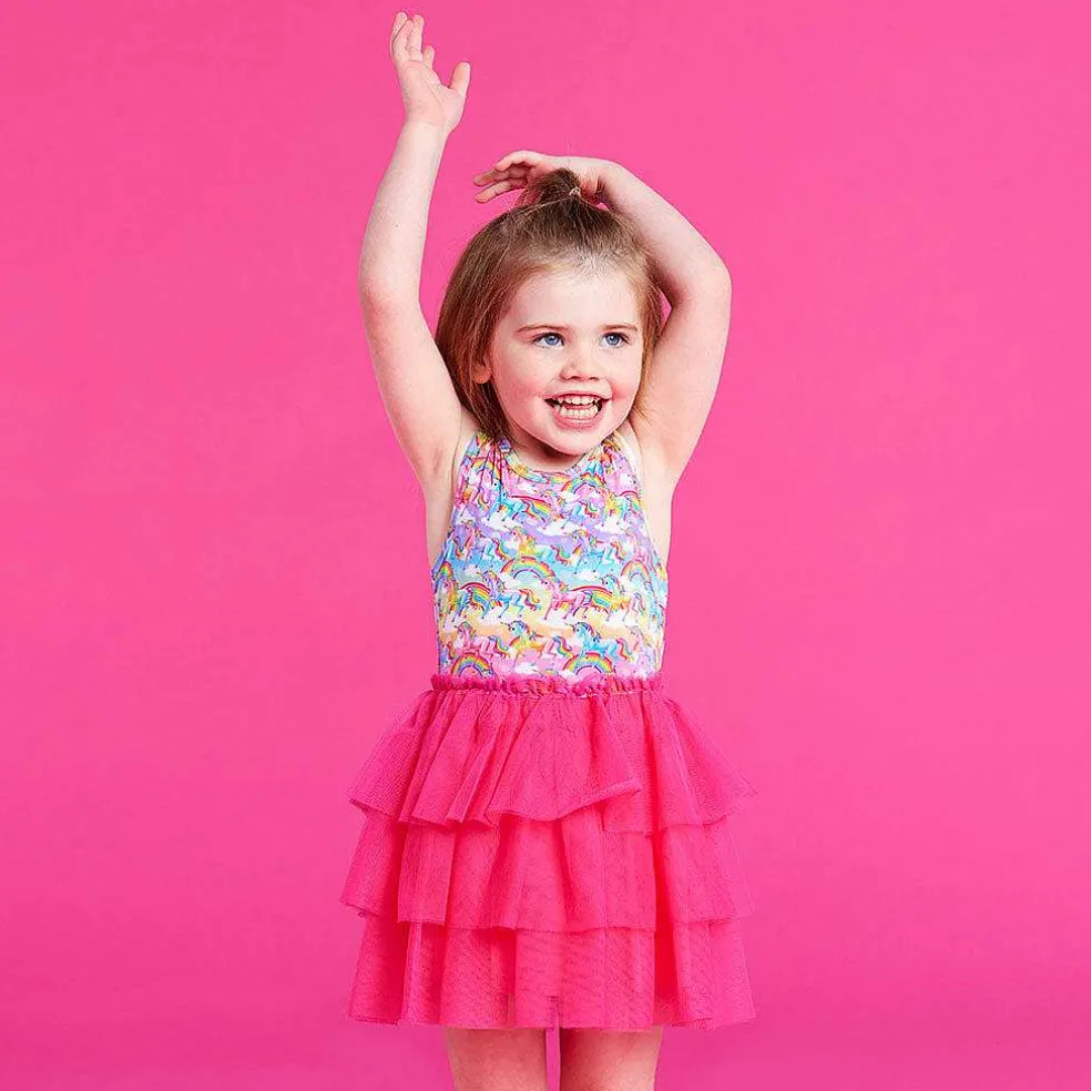 Posh Peanut Racerback Tulle Dress Cheap