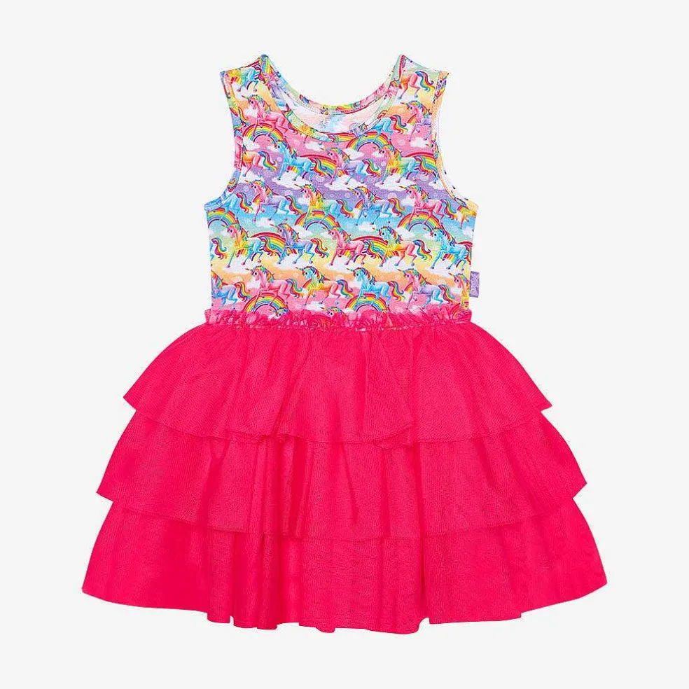 Posh Peanut Racerback Tulle Dress Cheap