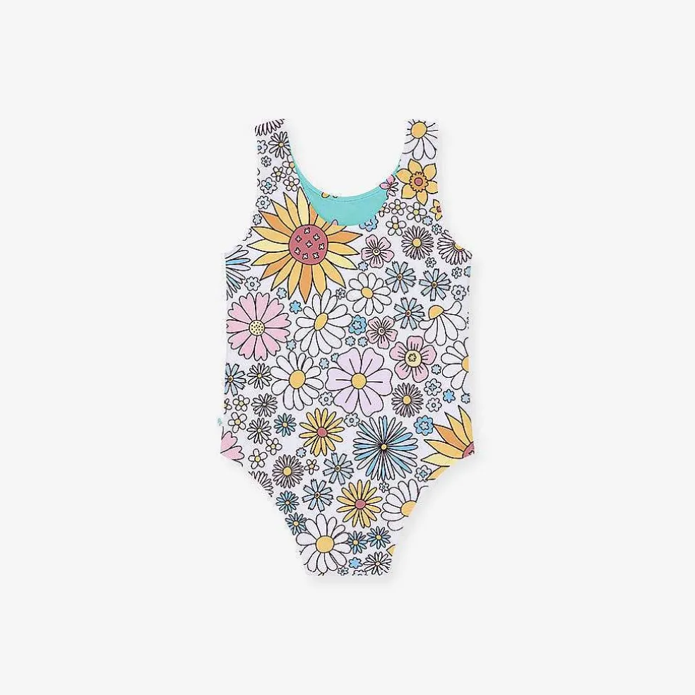 Posh Peanut Reversible One Piece Swimsuit Online