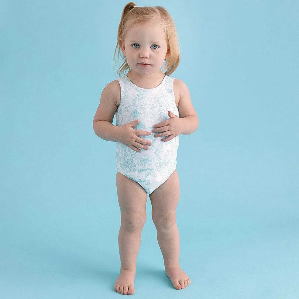 Posh Peanut Reversible One Piece Swimsuit Clearance