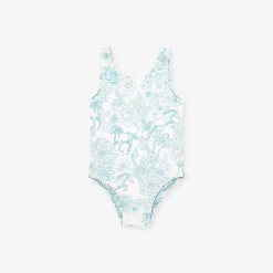 Posh Peanut Reversible One Piece Swimsuit Clearance