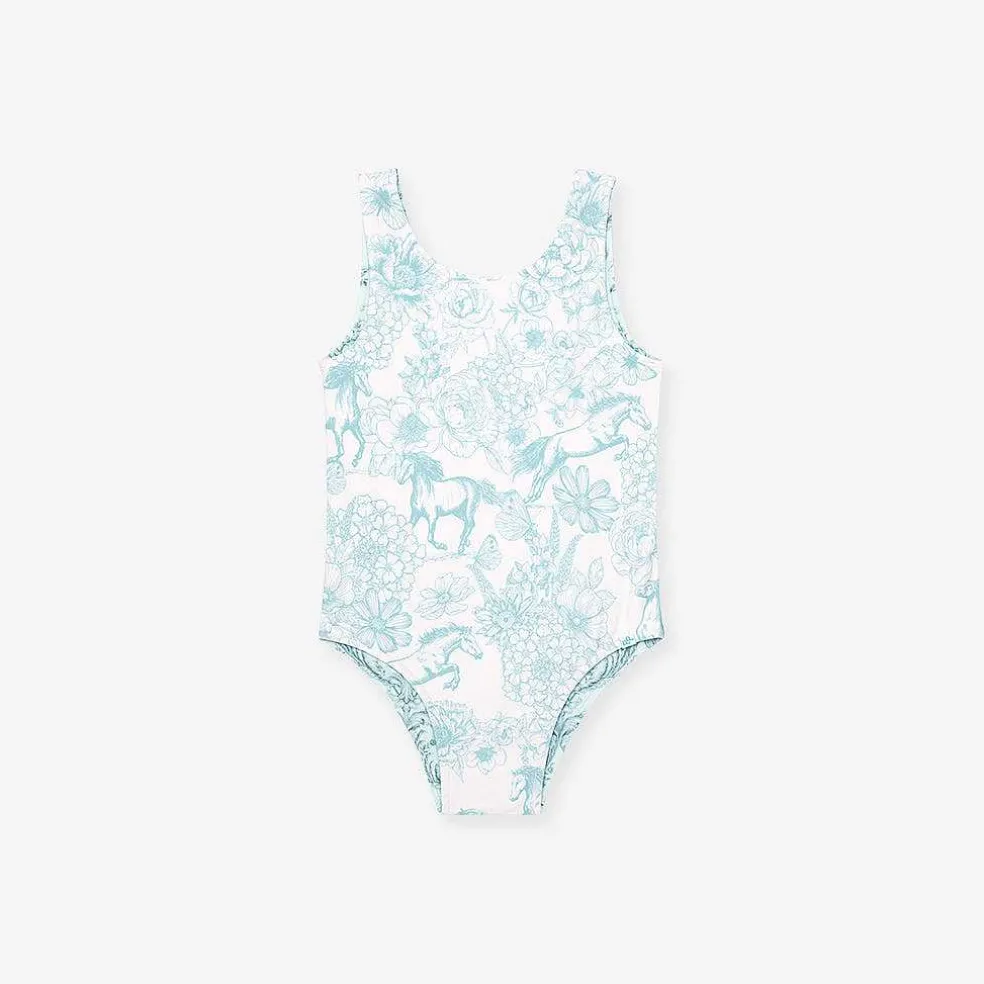 Posh Peanut Reversible One Piece Swimsuit Clearance