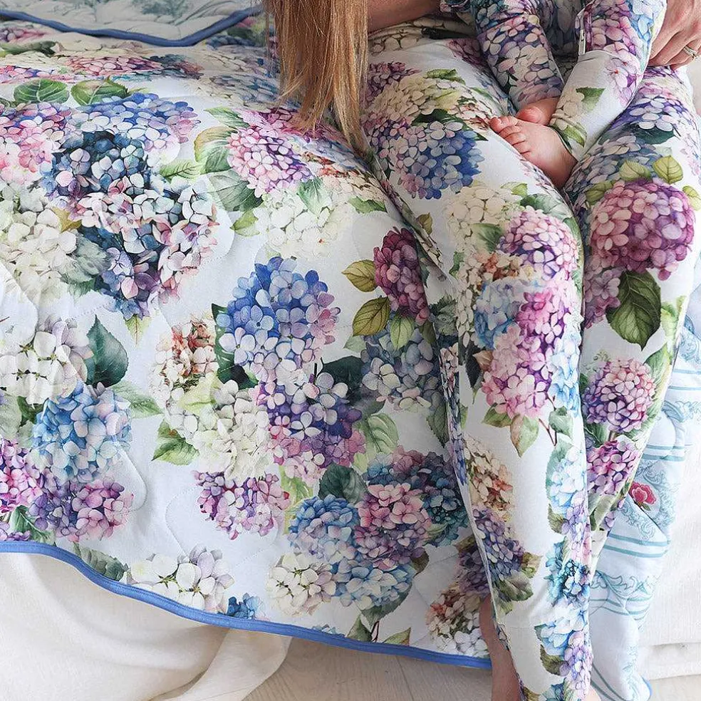 Posh Peanut Reversible Quilted Patoo® Blanket Best Sale
