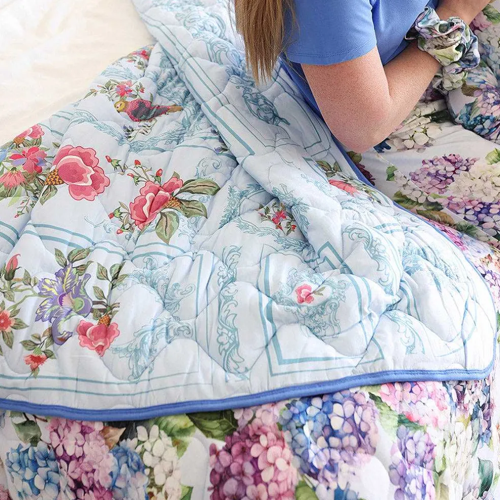 Posh Peanut Reversible Quilted Patoo® Blanket Best Sale
