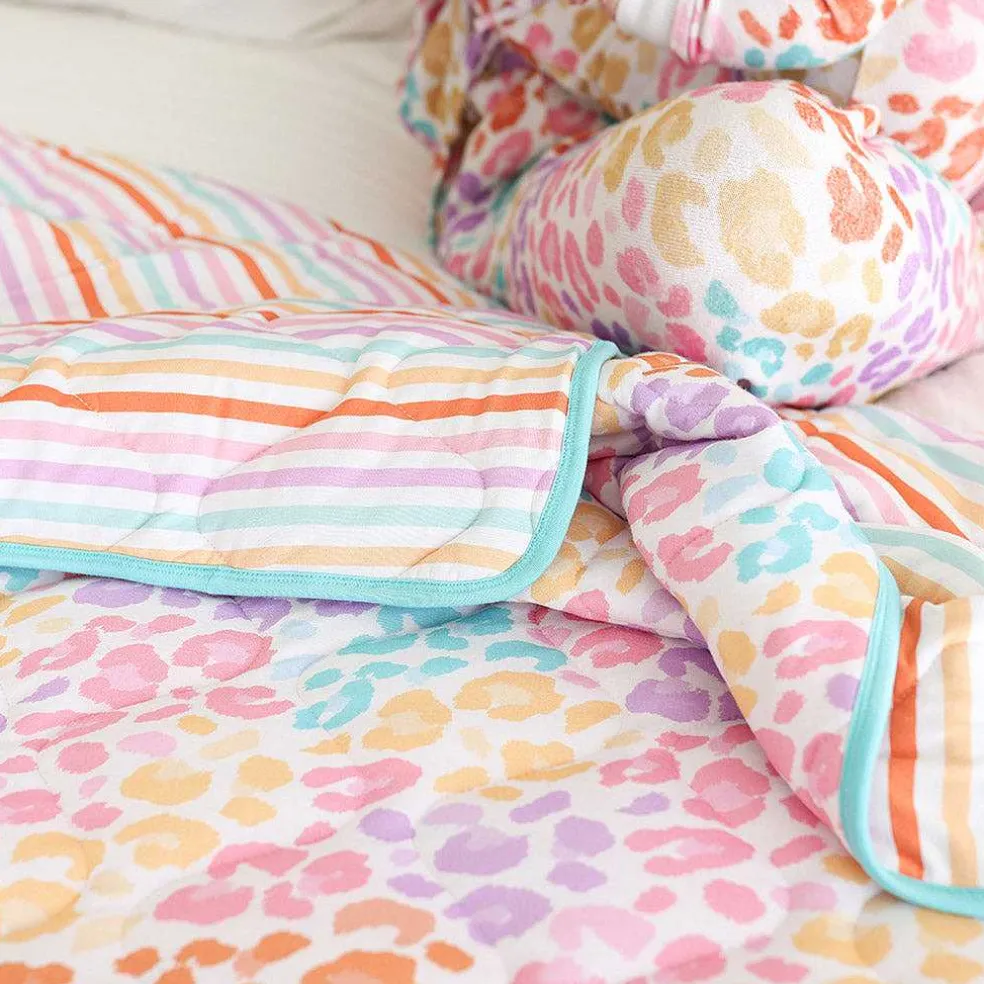 Posh Peanut Reversible Quilted Patoo® Blanket Shop
