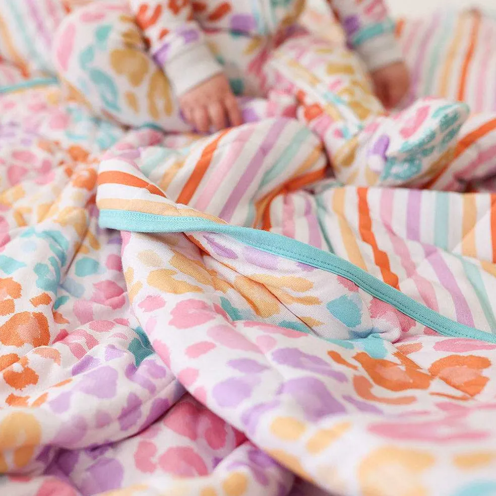 Posh Peanut Reversible Quilted Patoo® Blanket Shop