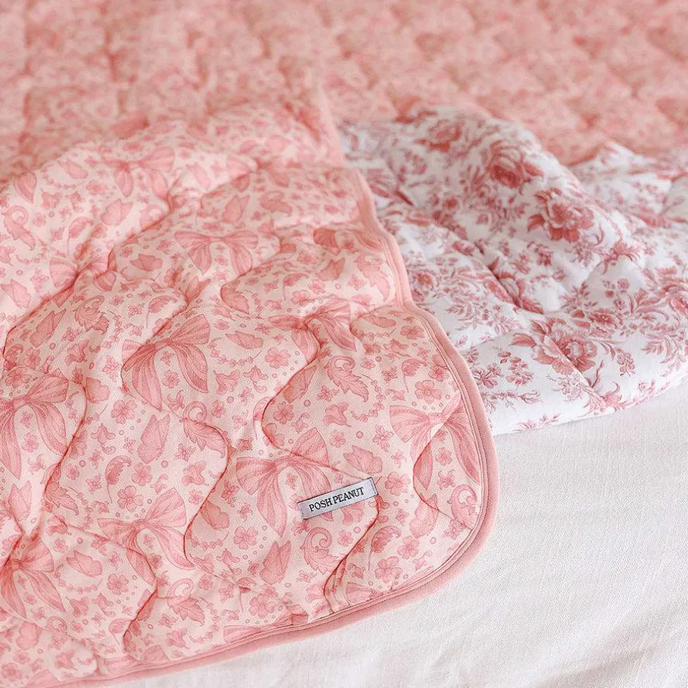 Posh Peanut Reversible Quilted Patoo® Blanket Store