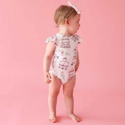 Posh Peanut Ruffled Bodysuit Shop