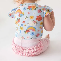 Posh Peanut Ruffled Bodysuit Sale