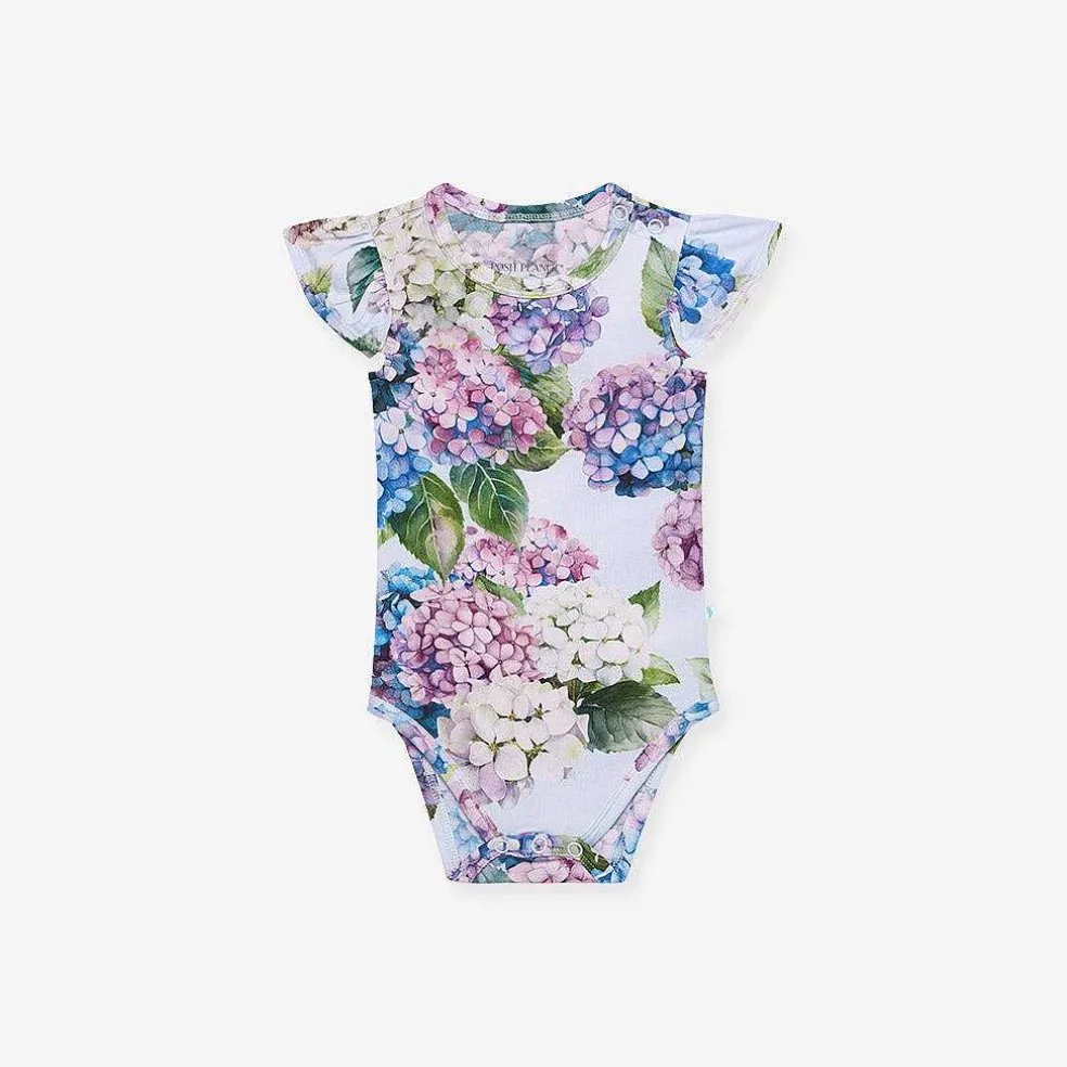 Posh Peanut Ruffled Bodysuit Clearance