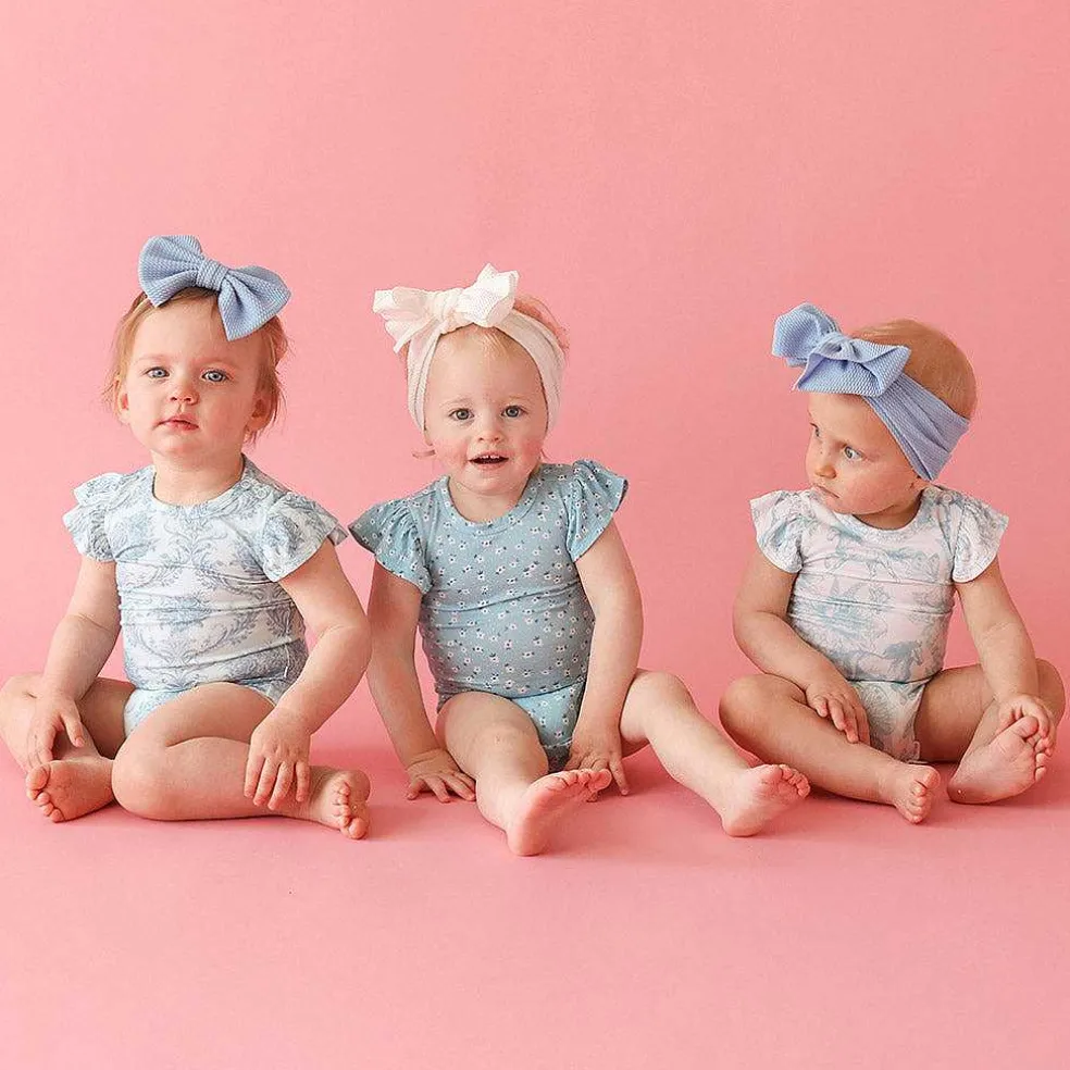 Posh Peanut Ruffled Bodysuit Hot