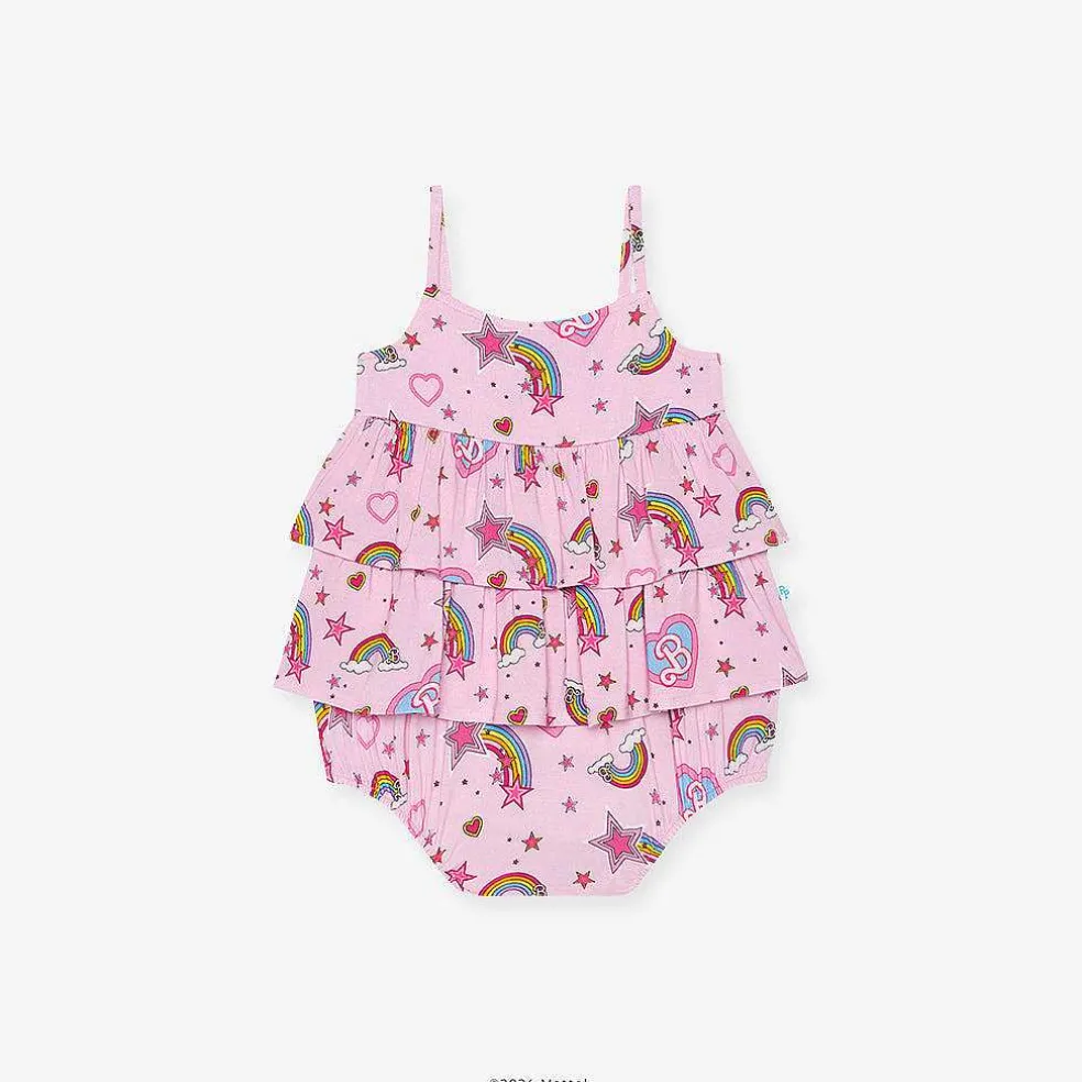 Posh Peanut Ruffled Bubble Romper Store