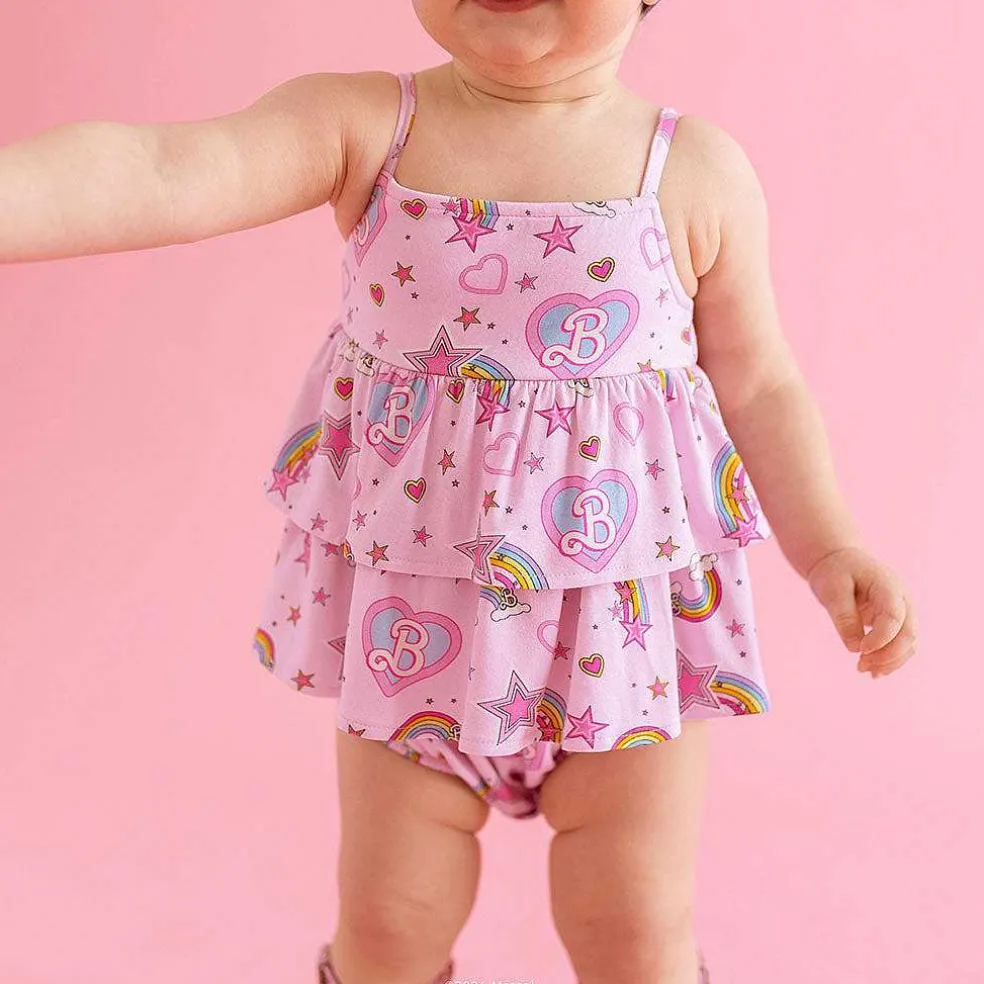Posh Peanut Ruffled Bubble Romper Store