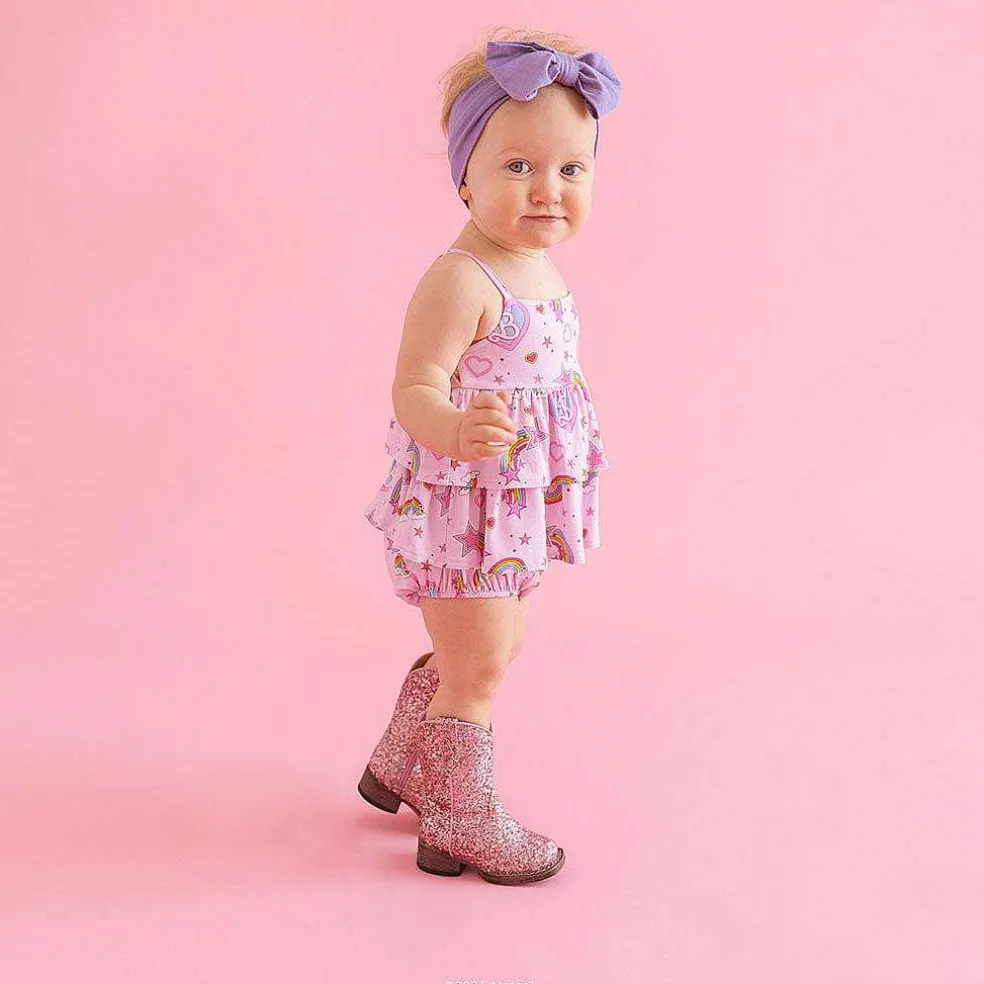 Posh Peanut Ruffled Bubble Romper Store