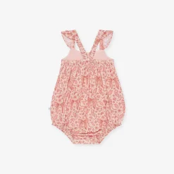Posh Peanut Ruffled Bubble Romper New