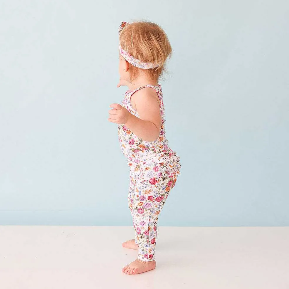 Posh Peanut Ruffled Bum Leggings Hot