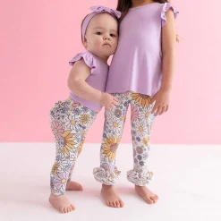 Posh Peanut Ruffled Bum Leggings Fashion