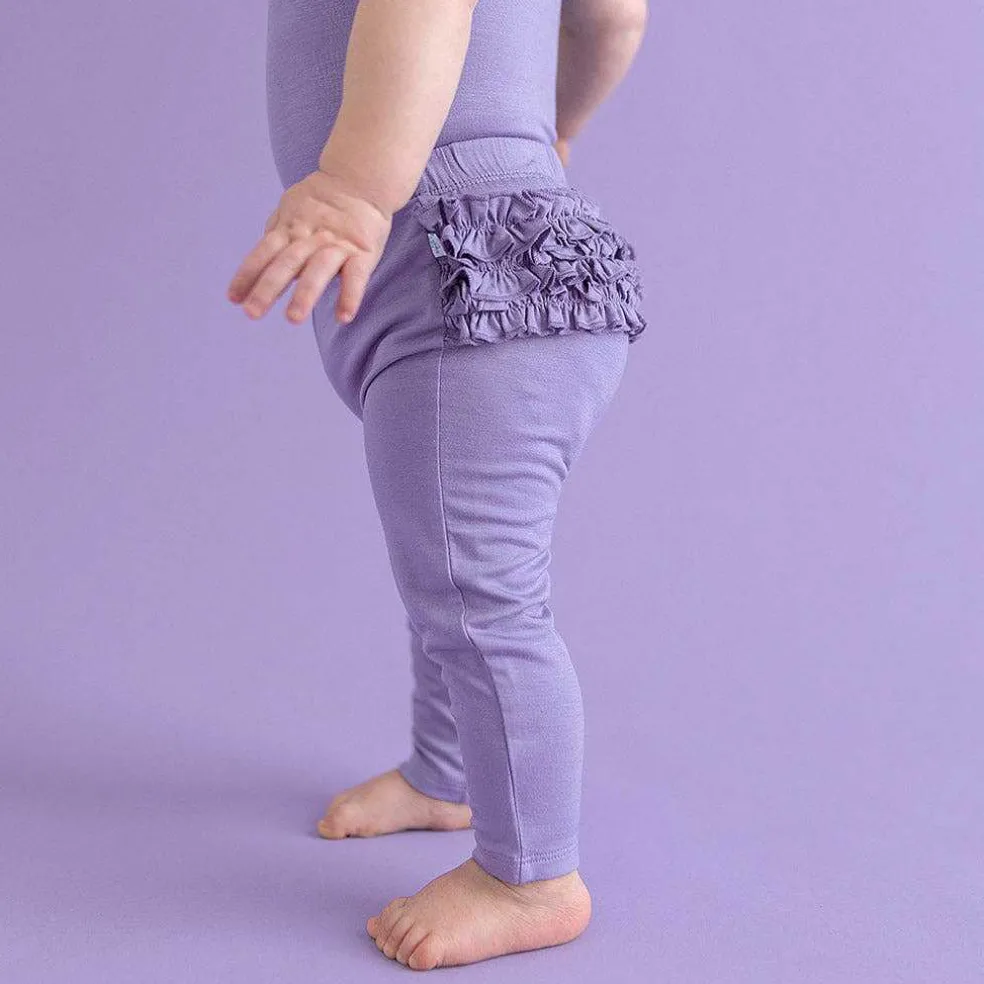 Posh Peanut Ruffled Bum Leggings Cheap