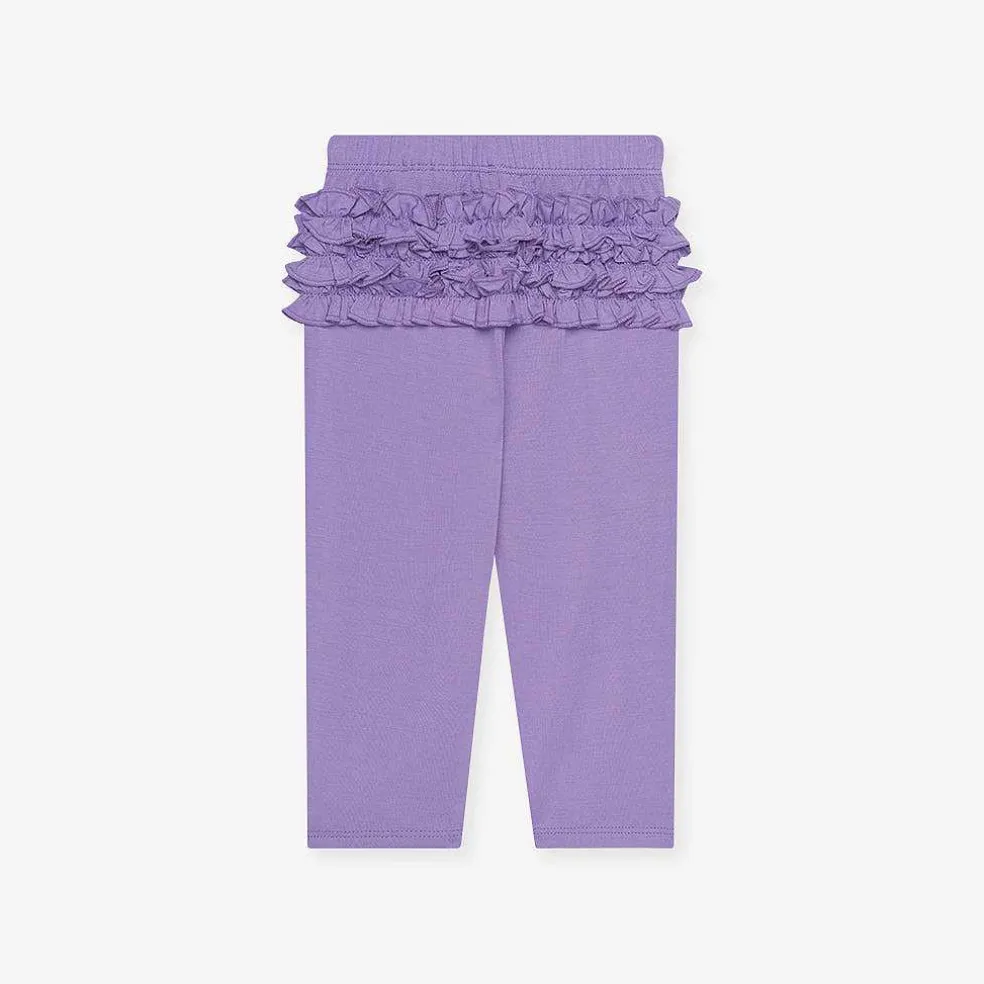 Posh Peanut Ruffled Bum Leggings Cheap