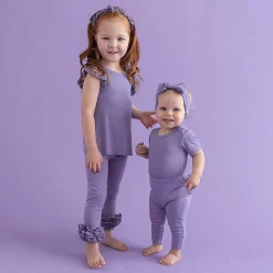Posh Peanut Ruffled Bum Leggings Cheap