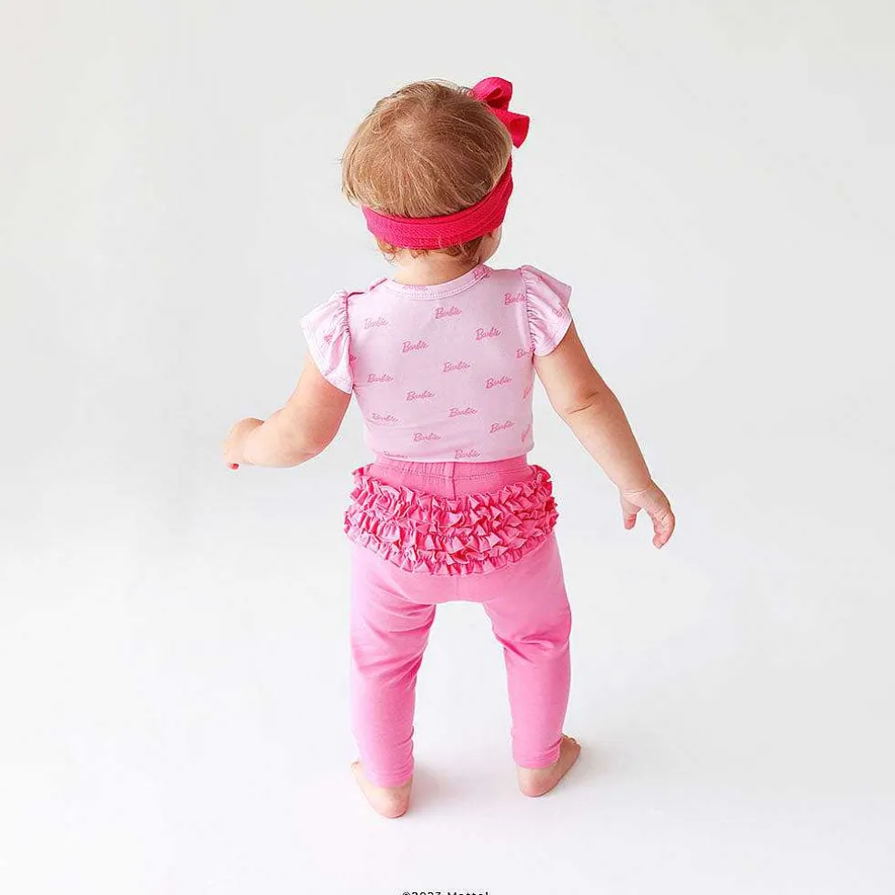 Posh Peanut Ruffled Bum Leggings New