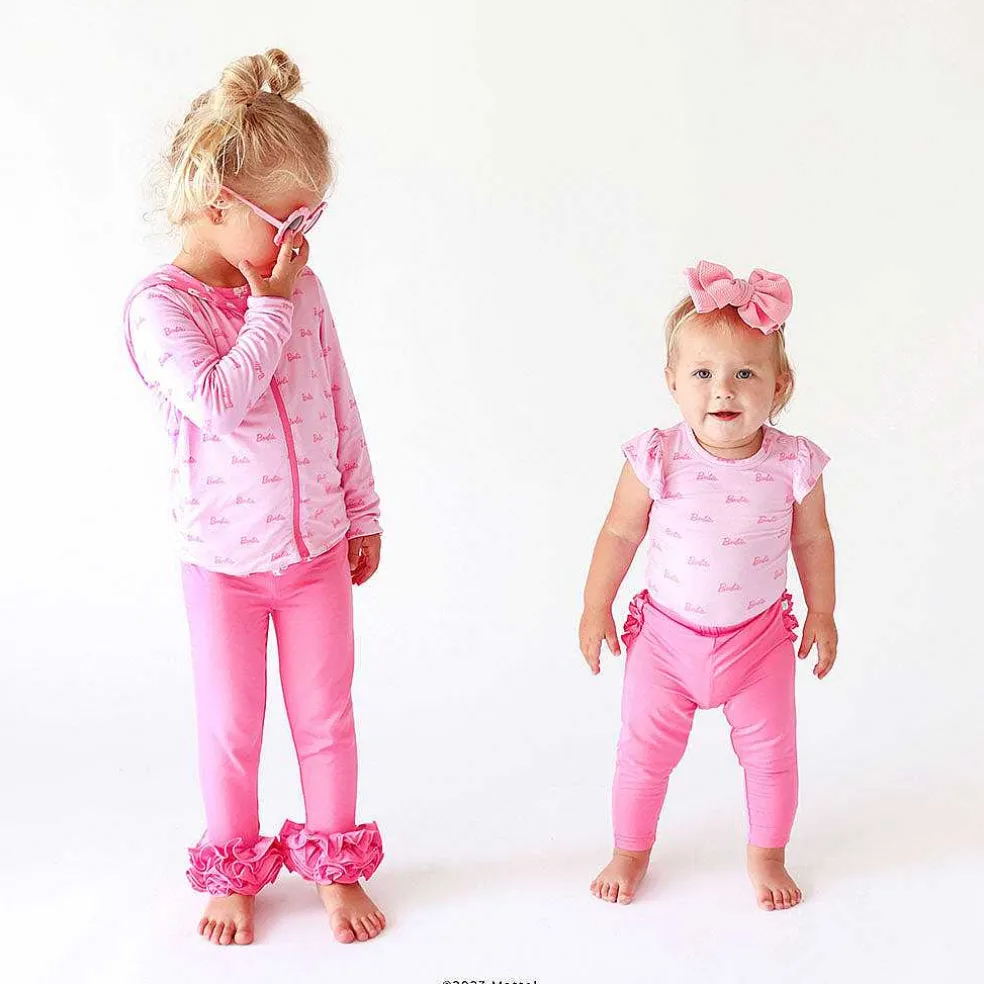 Posh Peanut Ruffled Bum Leggings New