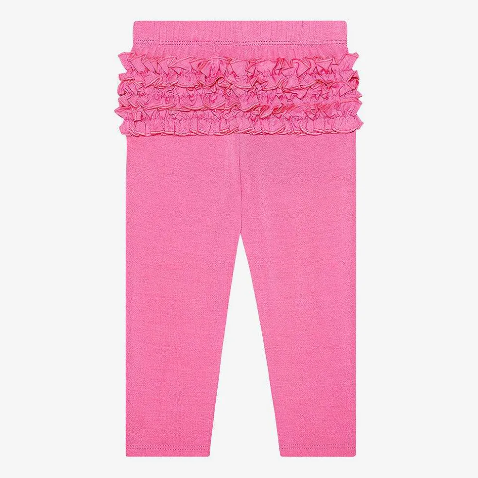 Posh Peanut Ruffled Bum Leggings New