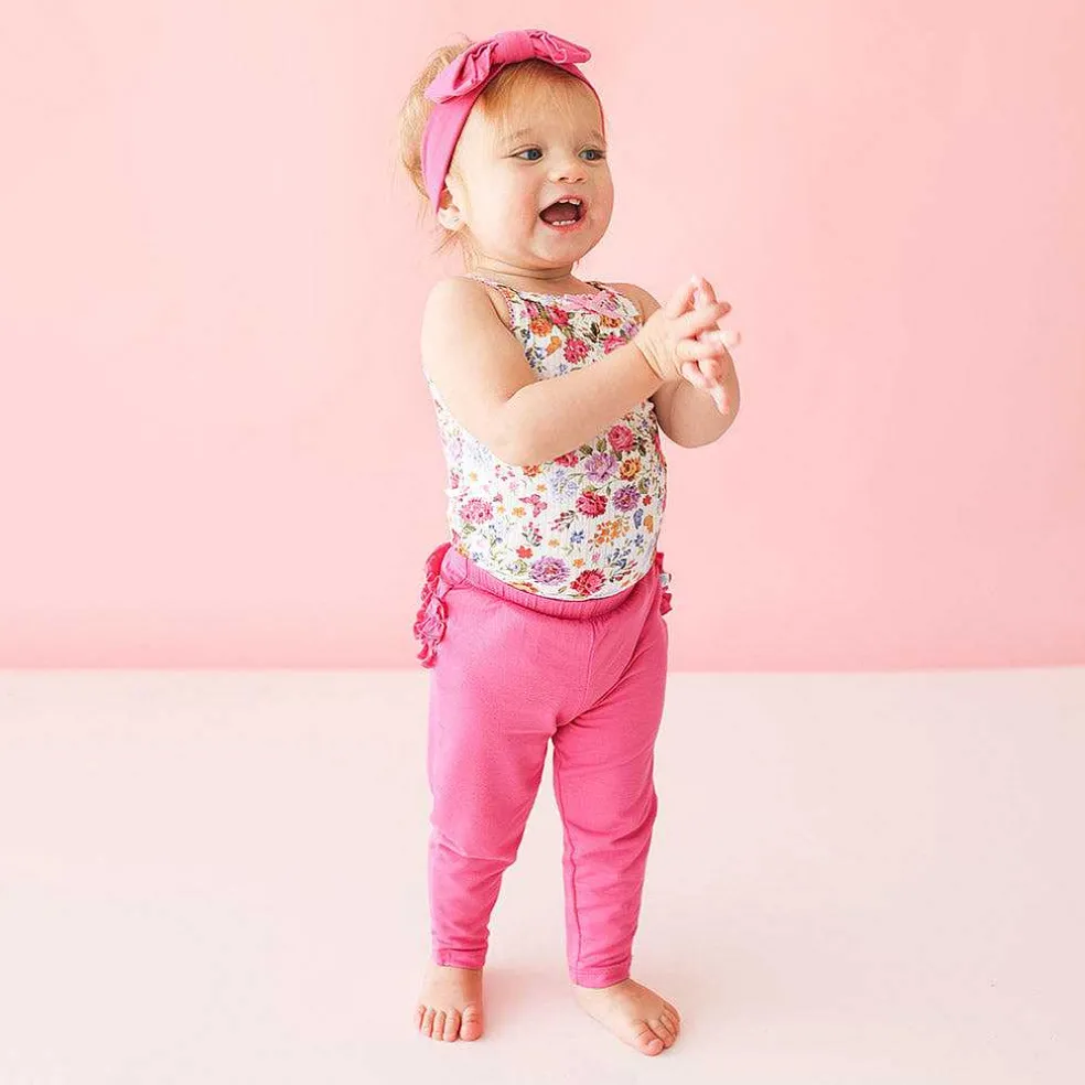 Posh Peanut Ruffled Bum Leggings Store