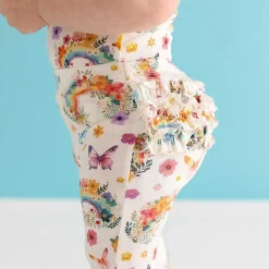 Posh Peanut Ruffled Bum Leggings Outlet