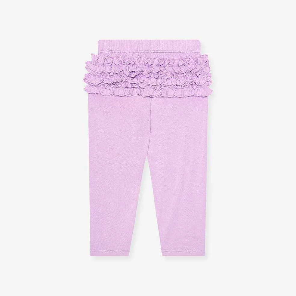 Posh Peanut Ruffled Bum Leggings New