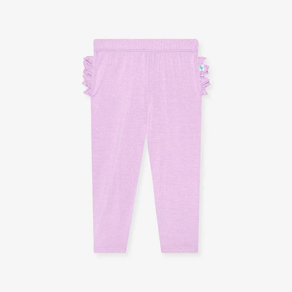 Posh Peanut Ruffled Bum Leggings New