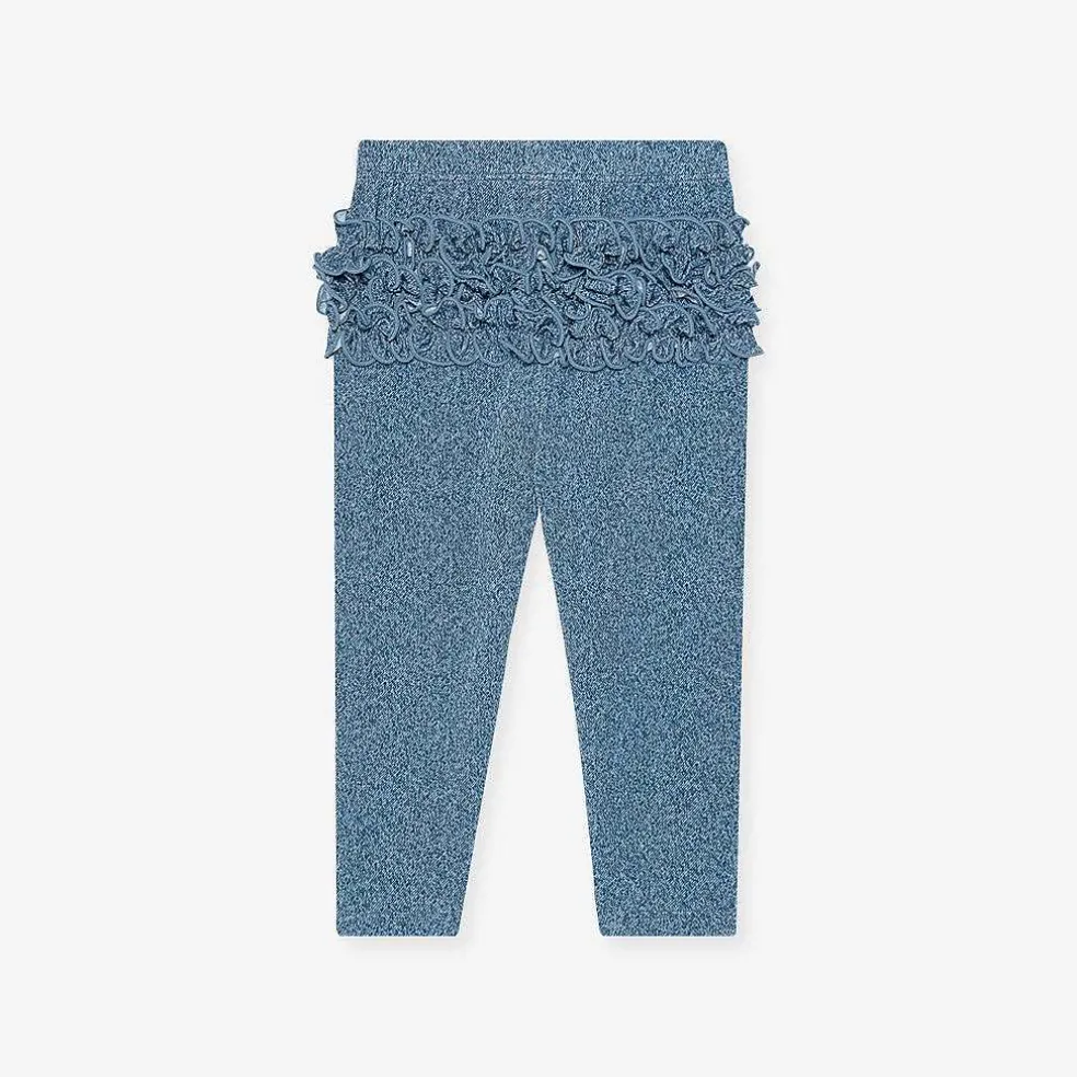 Posh Peanut Ruffled Bum Leggings Cheap