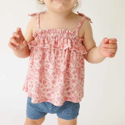 Posh Peanut Ruffled Cami Outlet