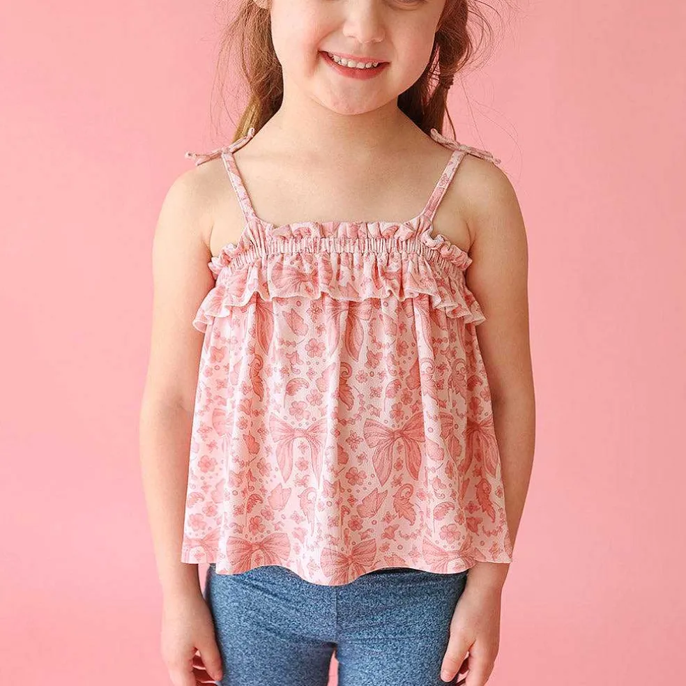 Posh Peanut Ruffled Cami Outlet