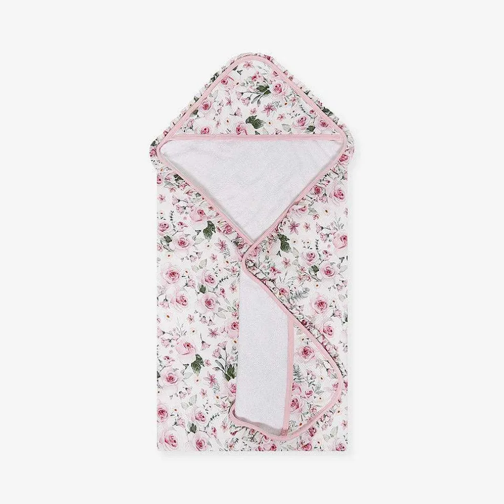 Posh Peanut Ruffled Hooded Towel Clearance