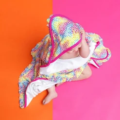 Posh Peanut Ruffled Hooded Towel Best