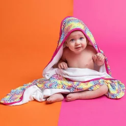 Posh Peanut Ruffled Hooded Towel Best