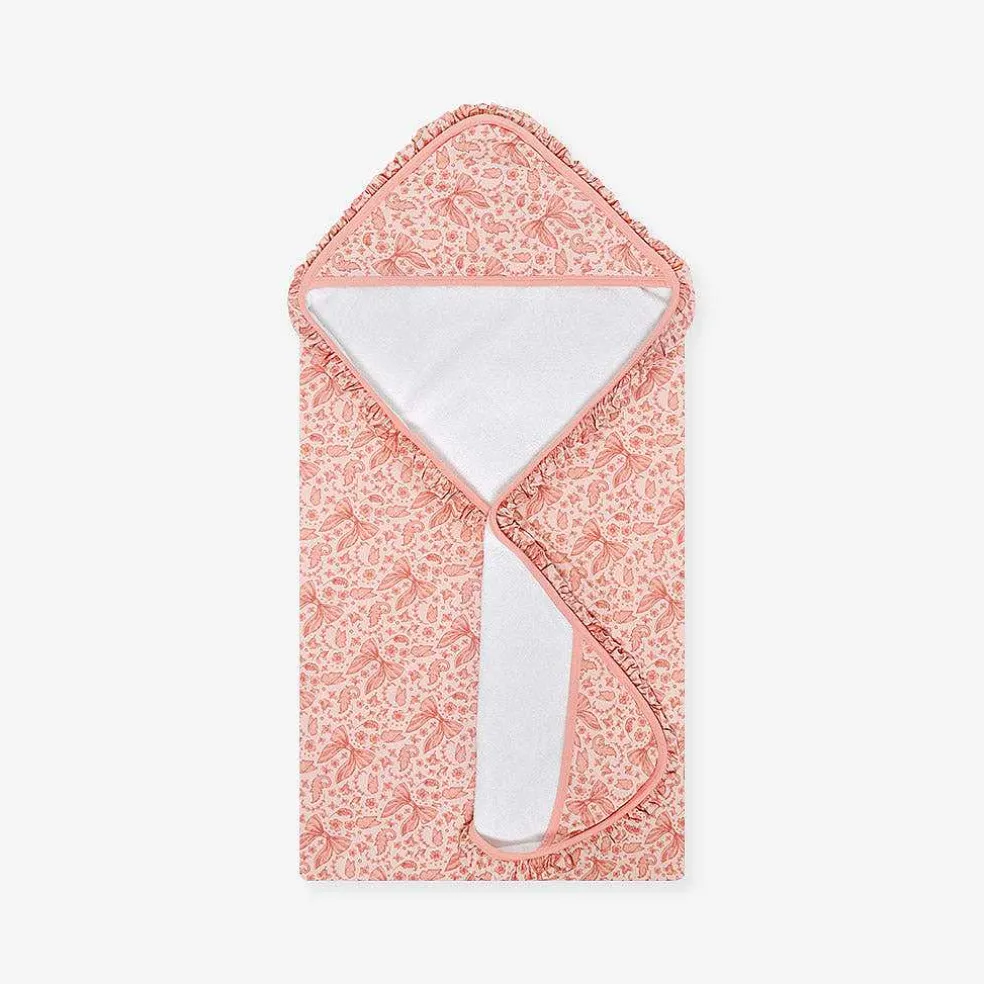 Posh Peanut Ruffled Hooded Towel Flash Sale