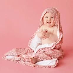 Posh Peanut Ruffled Hooded Towel Flash Sale
