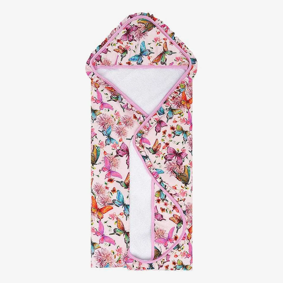 Posh Peanut Ruffled Hooded Towel Store