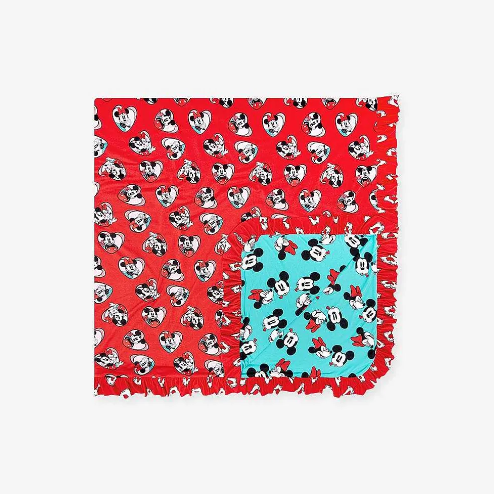 Posh Peanut Ruffled Luxe Patoo® Blanket Shop
